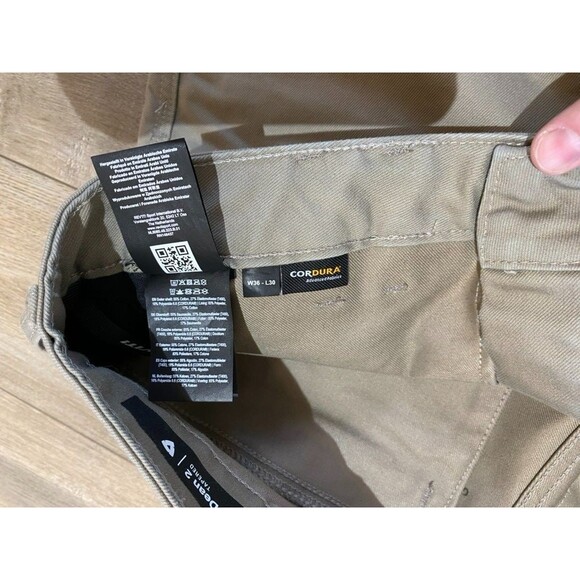 Revit Dean 2 Tapered Mens 36X30 Desert Tan Moto Motorcycle Heavy Duty Pants - Picture 11 of 11